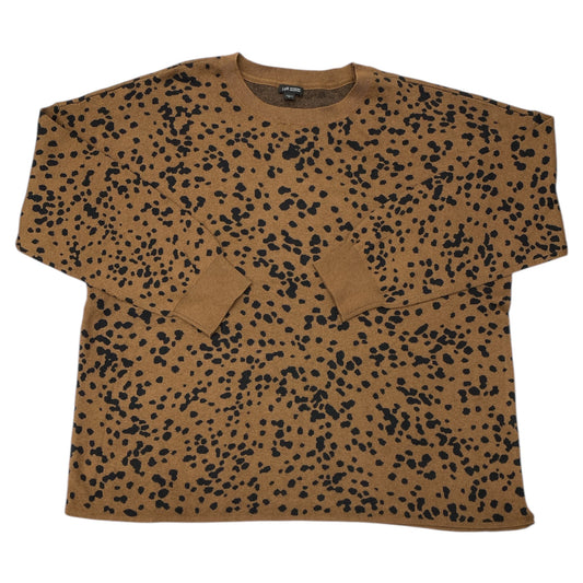 Sweater By J. Jill In Animal Print, Size:Xl