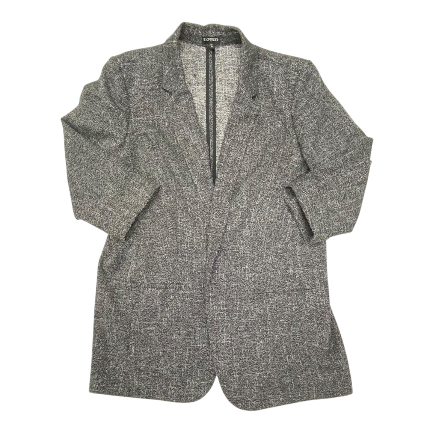 Blazer By Express In Black & Grey, Size:Xl