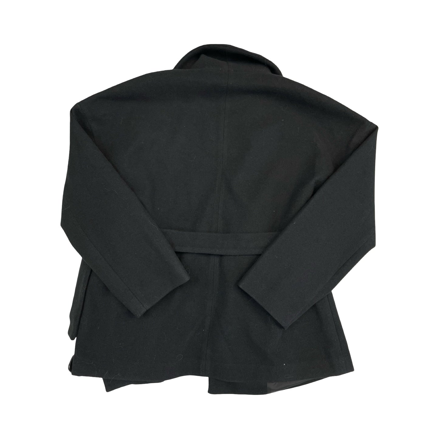 Coat Peacoat By Commense In Black, Size:M