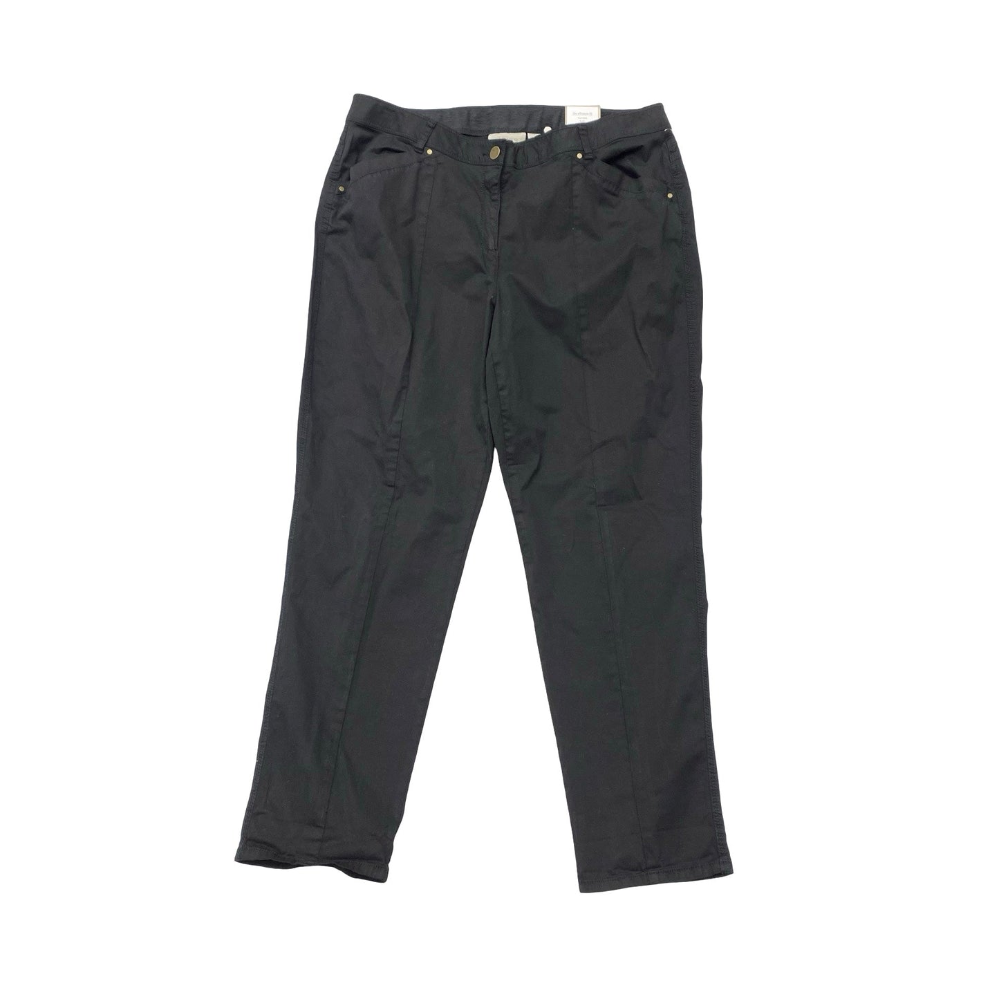 Pants Chinos & Khakis By Chicos In Black, Size:Xl