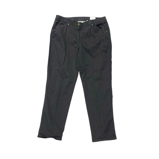 Pants Chinos & Khakis By Chicos In Black, Size:Xl