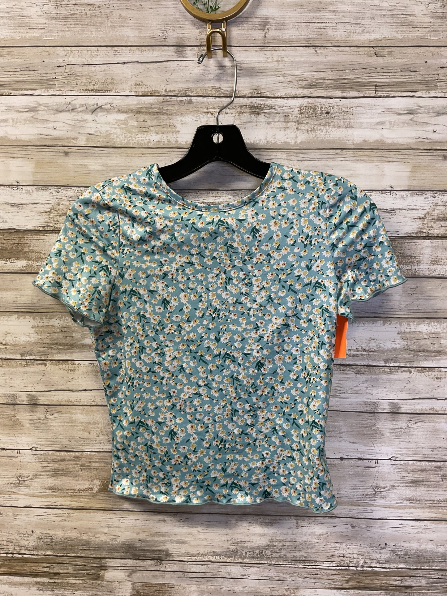 Top Ss By Shein In Floral Print, Size:Xs