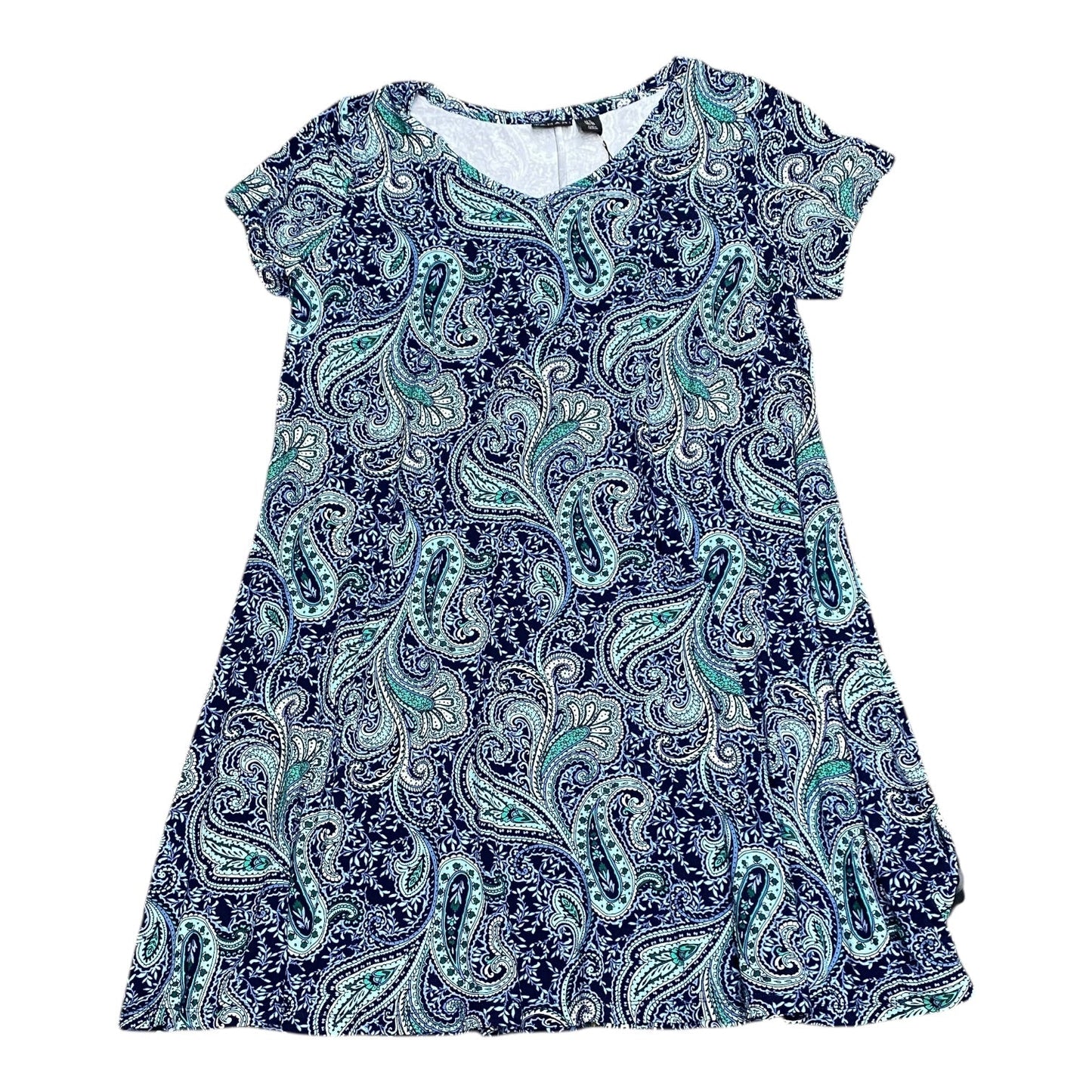 Dress Casual Maxi By Tahari By Arthur Levine In Multi, Size:1X