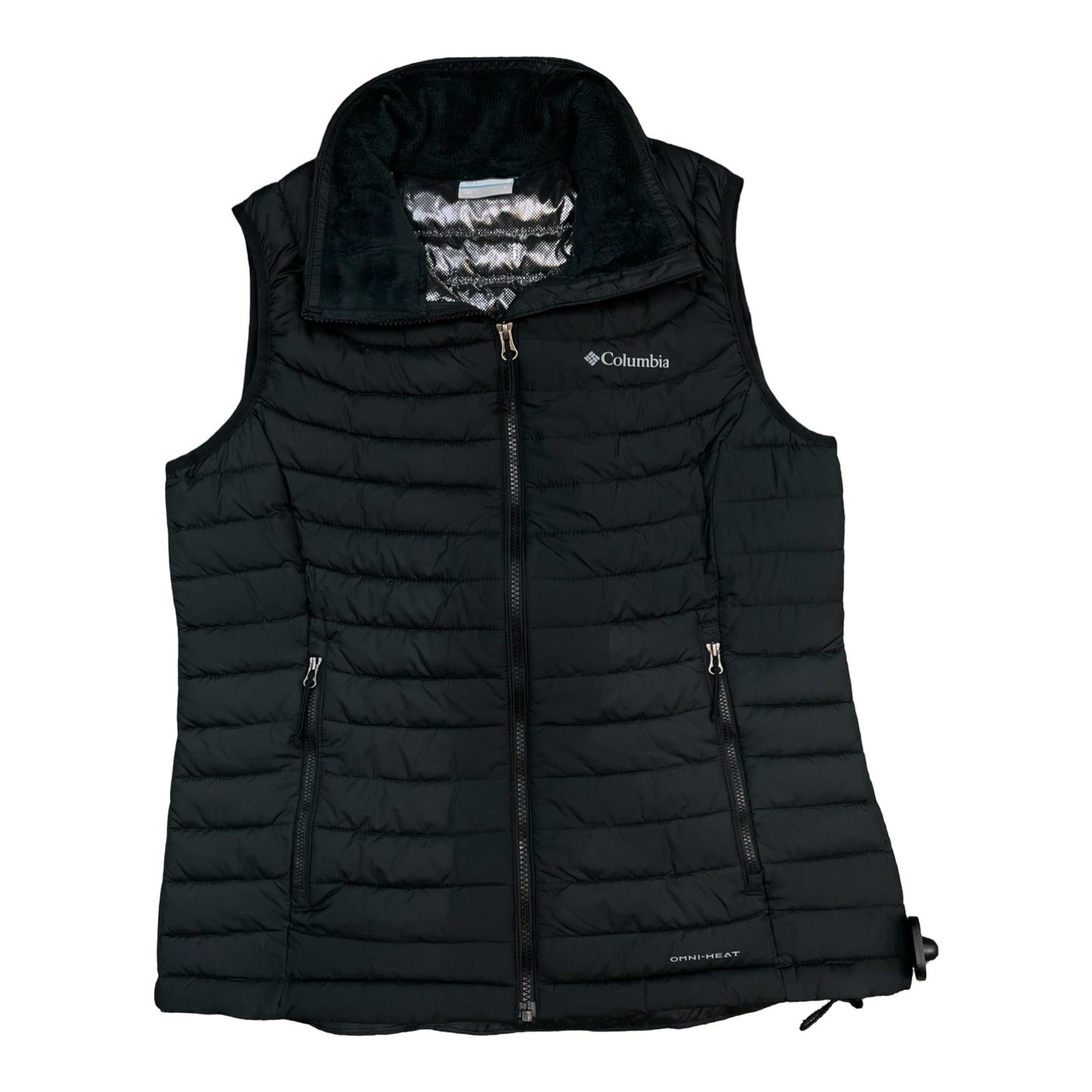 Vest Puffer & Quilted By Columbia In Black, Size:L