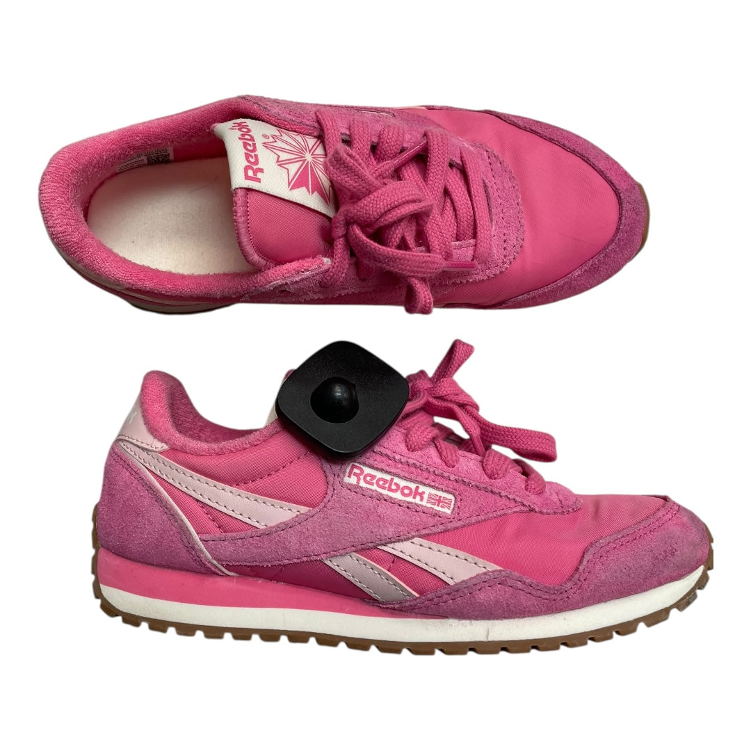 Shoes Athletic By Reebok In Pink, Size:5.5