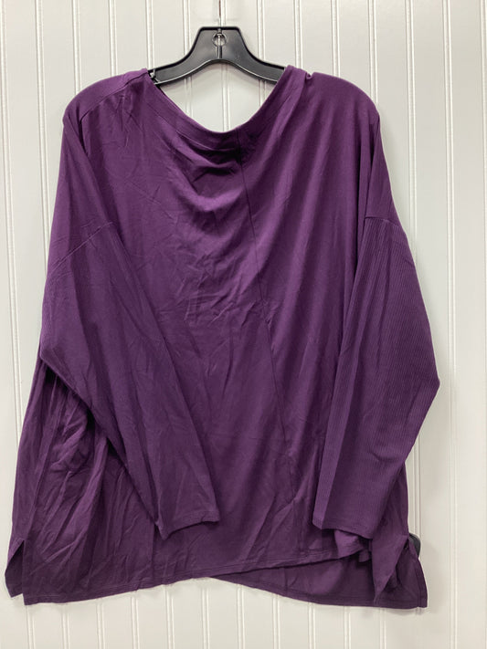 Top Ls By J. Jill In Purple, Size:Xl