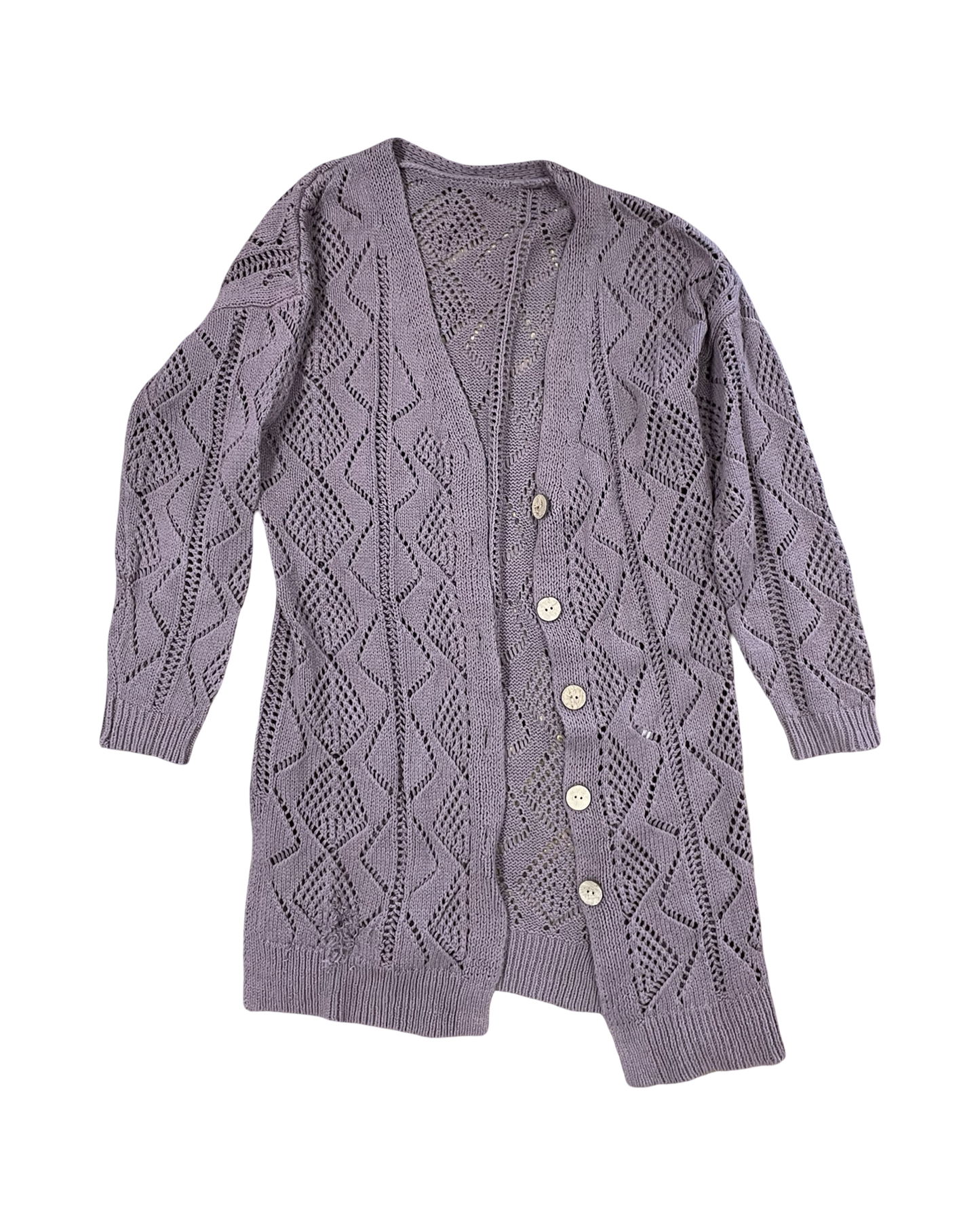 Sweater Cardigan By 1.State In Purple, Size:S