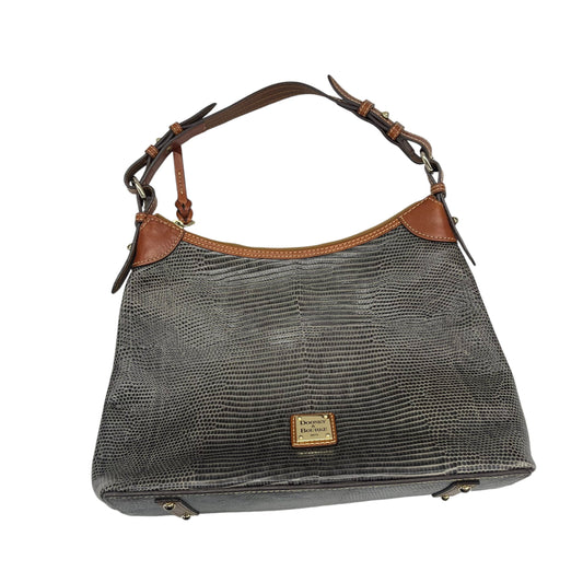 Handbag Designer By Dooney And Bourke In Snakeskin Print, Size:Medium