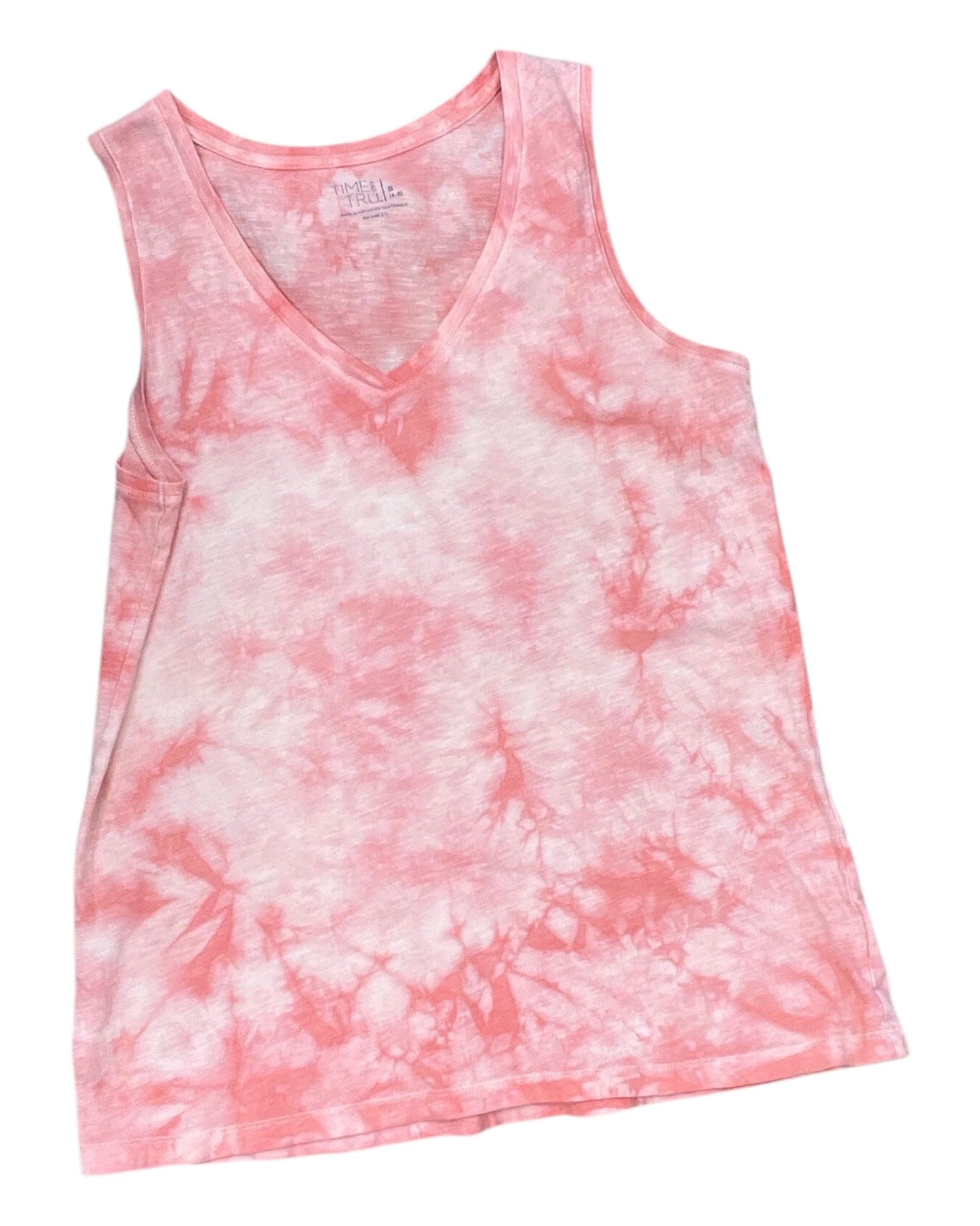 Tank Top By Time And Tru In Orange, Size:S
