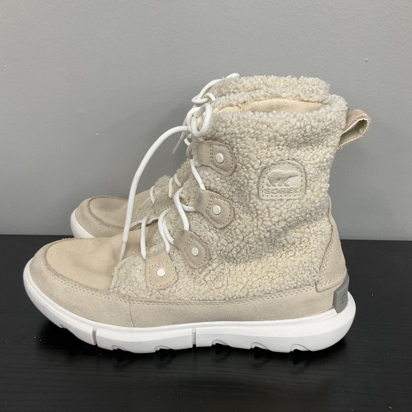 BOOTS SNOW by SOREL In CREAM, Size: 8.5