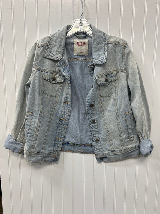 Jacket Denim By Mossimo In Blue Denim, Size:M