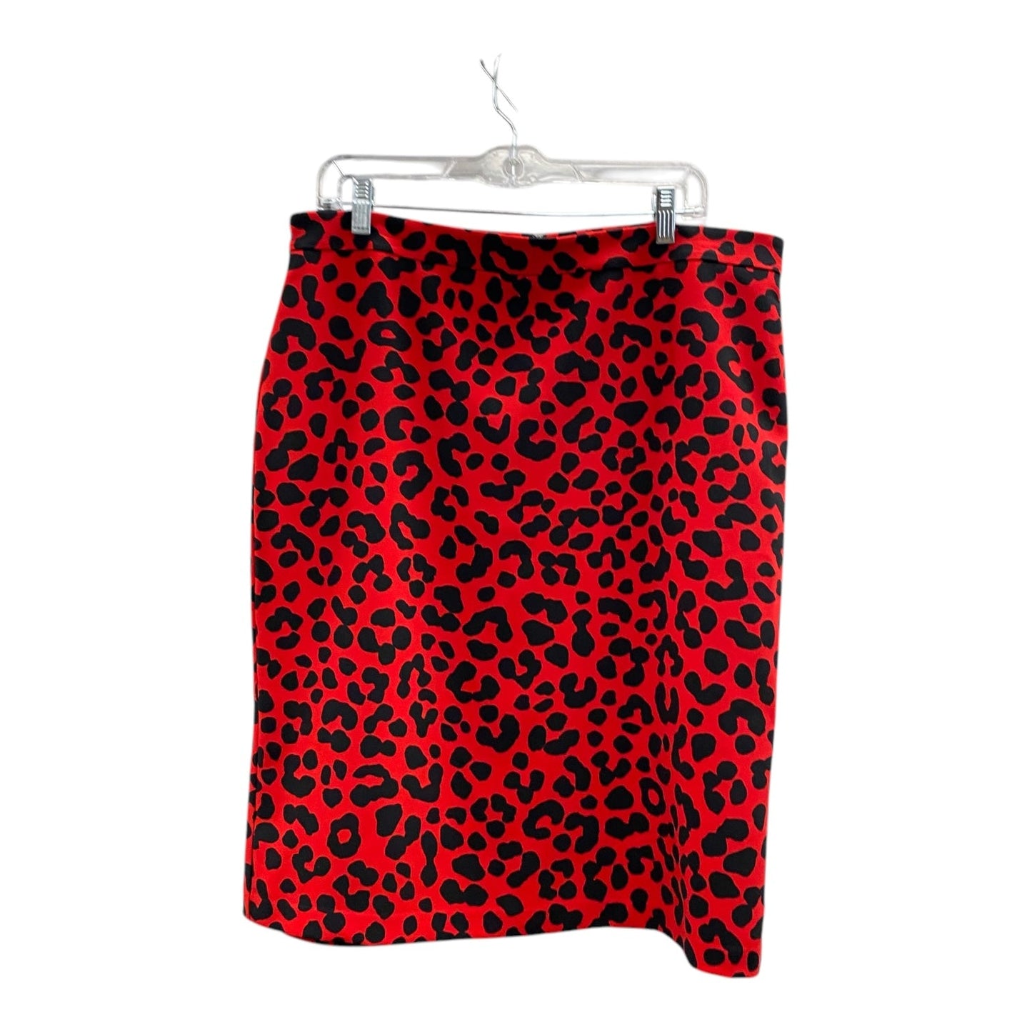 Skirt Mini & Short By Ann Taylor In Red, Size:14