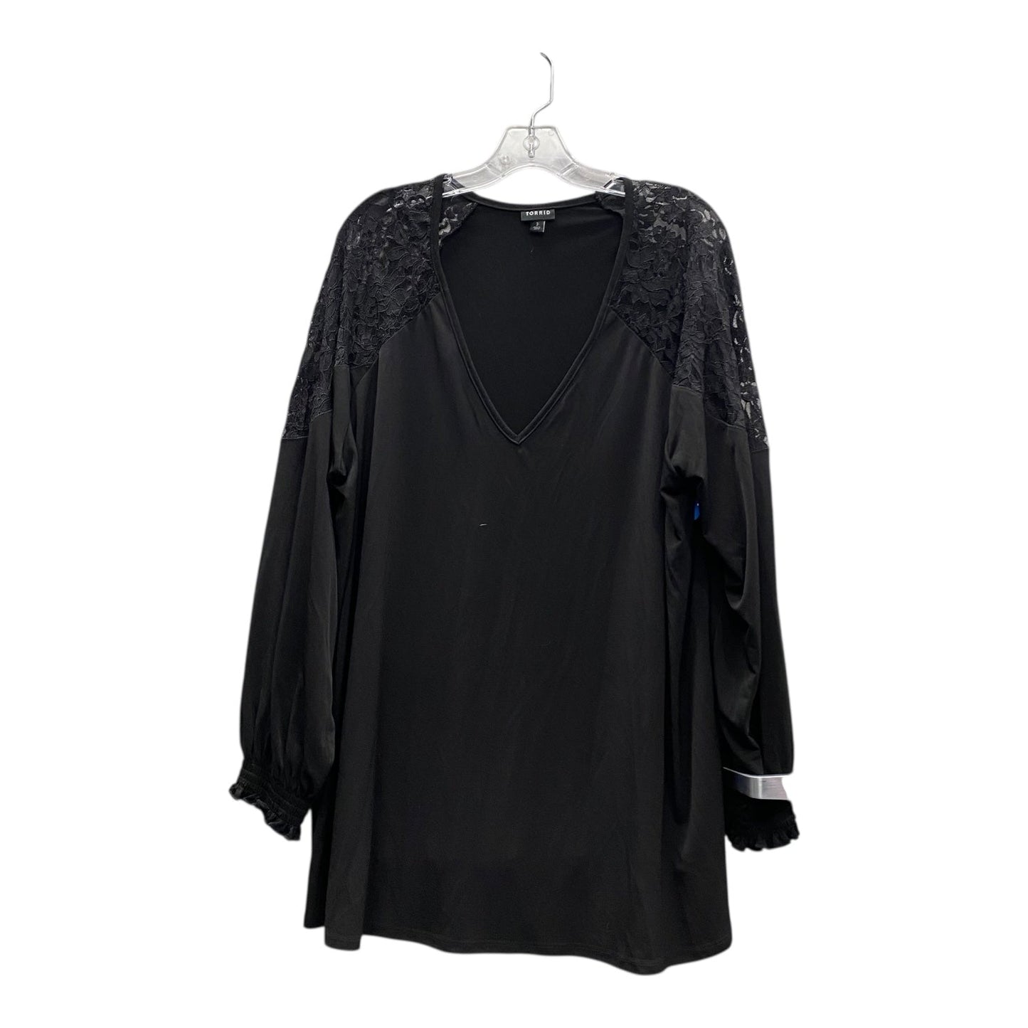 Top Ls By Torrid In Black, Size:3X