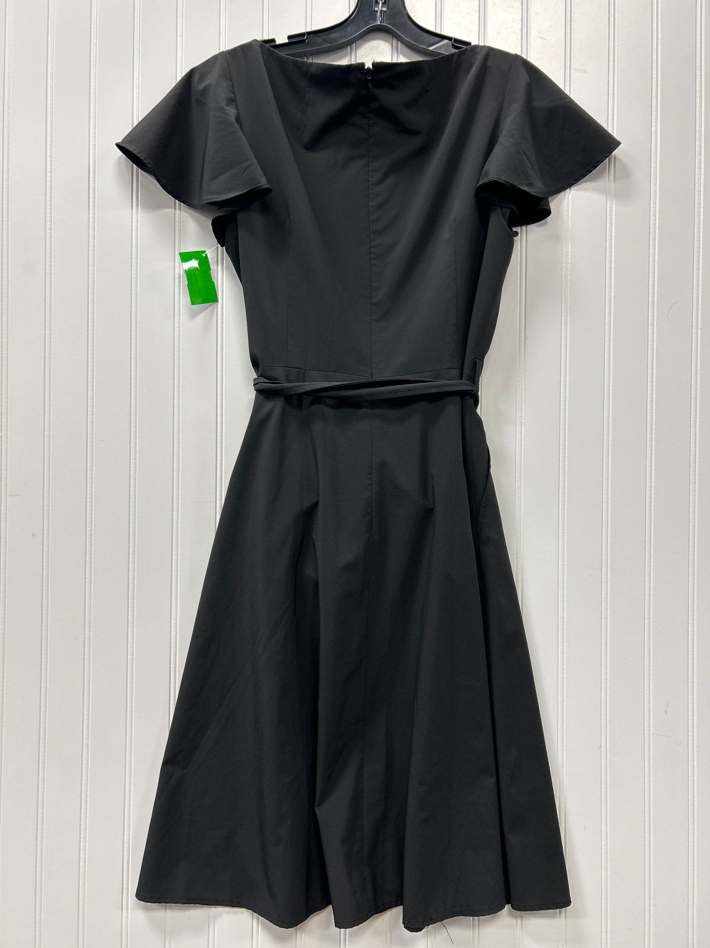 Dress Casual Midi By Calvin Klein In Black, Size:8