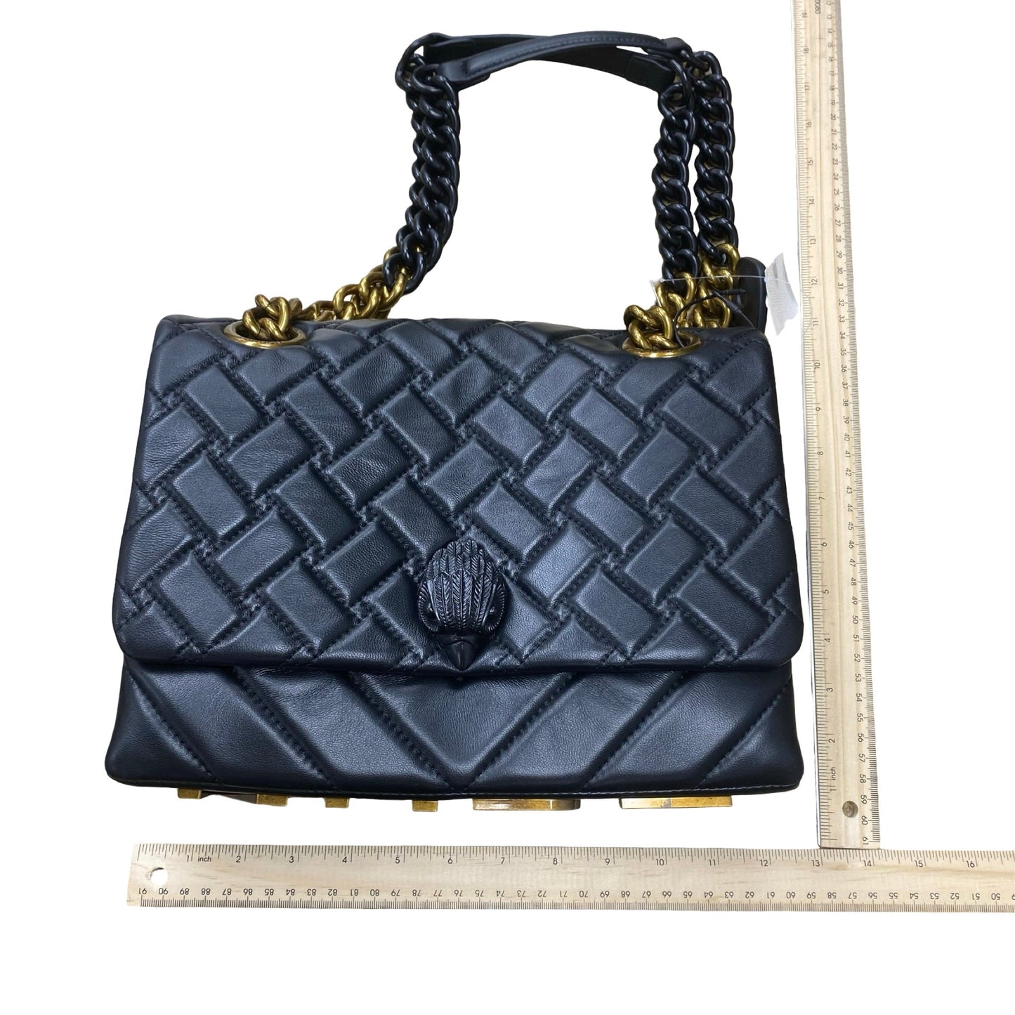 Handbag Designer By Kurt Geiger London In Black, Size:Large
