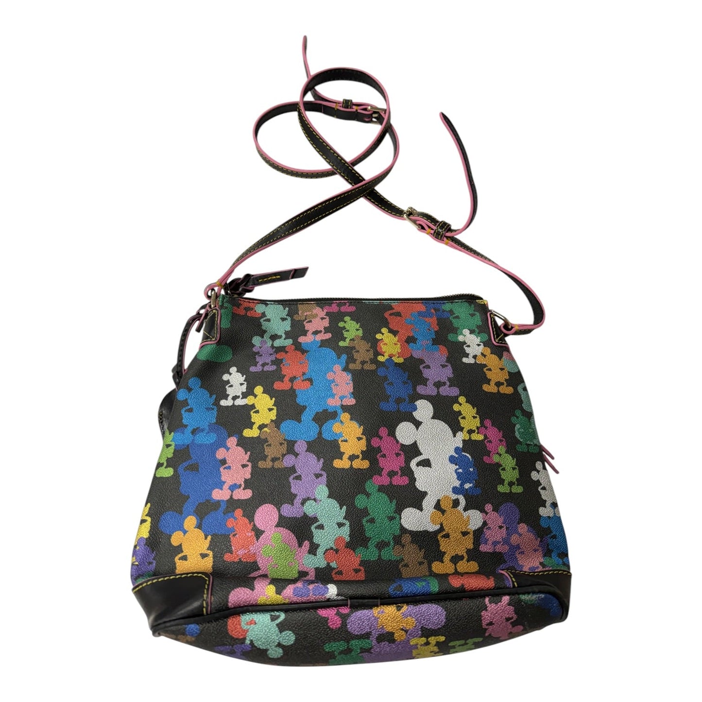 Crossbody Designer By Dooney And Bourke In Grey, Size:Medium