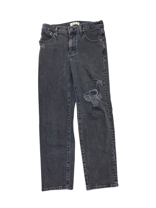 Jeans Straight By Madewell In Grey Denim, Size:2