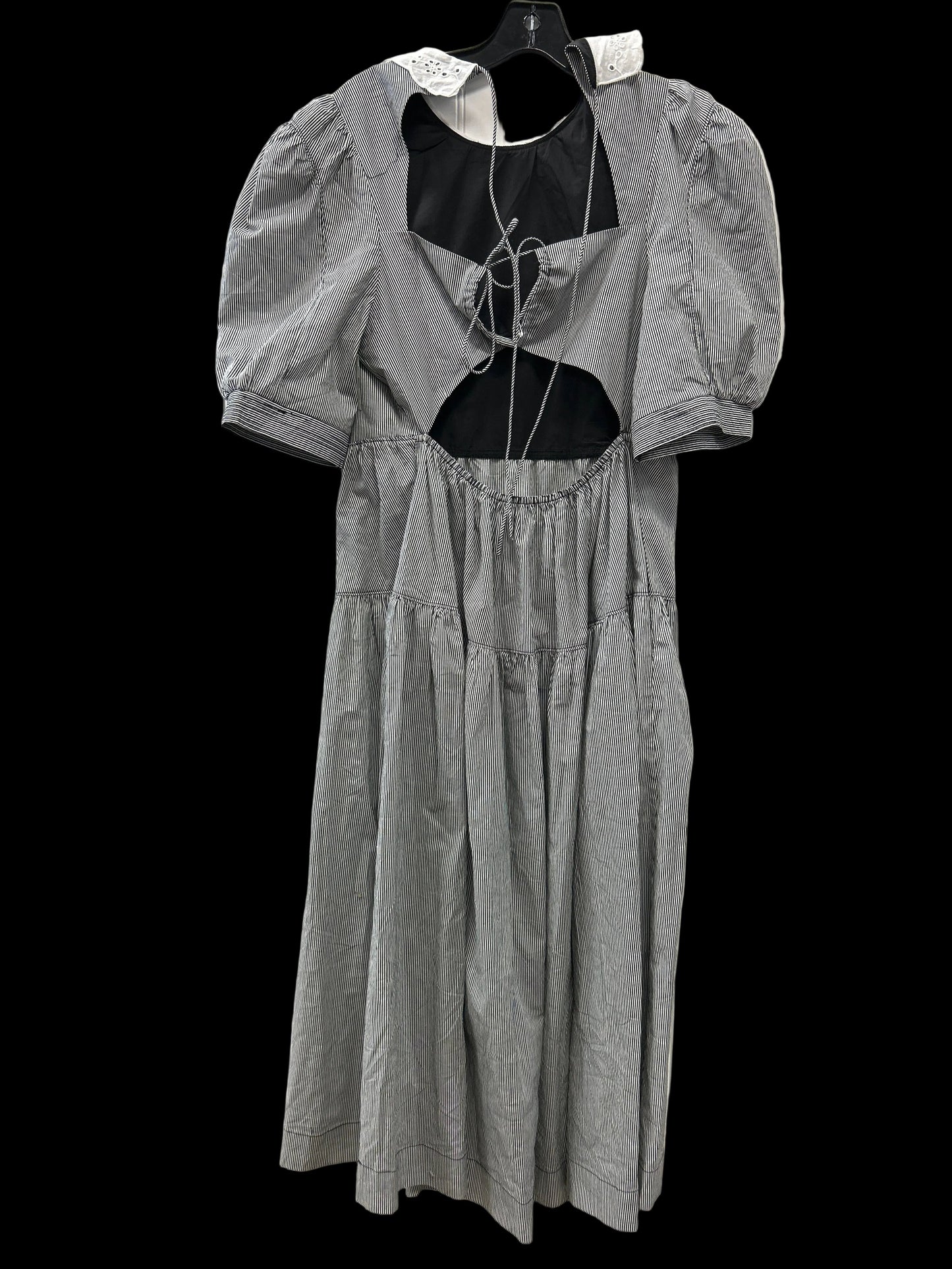 Dress Casual Maxi By En Saison In Grey, Size:L