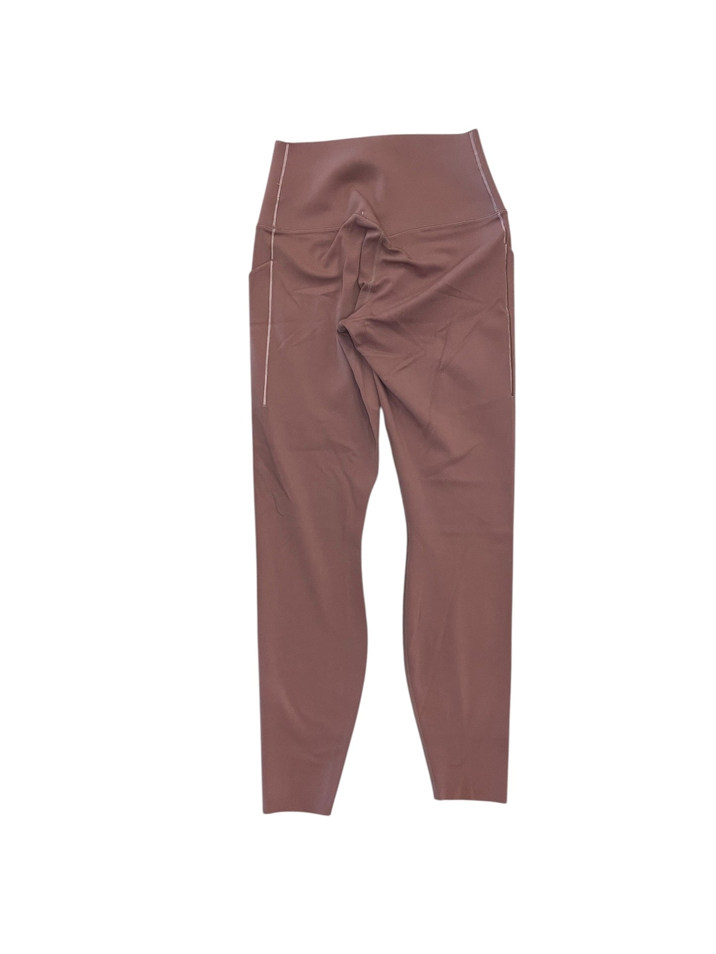 Athletic Leggings By Nike In Mauve, Size:S