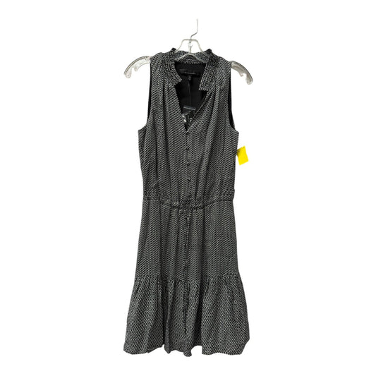 Dress Casual Midi By White House Black Market In Black, Size:S