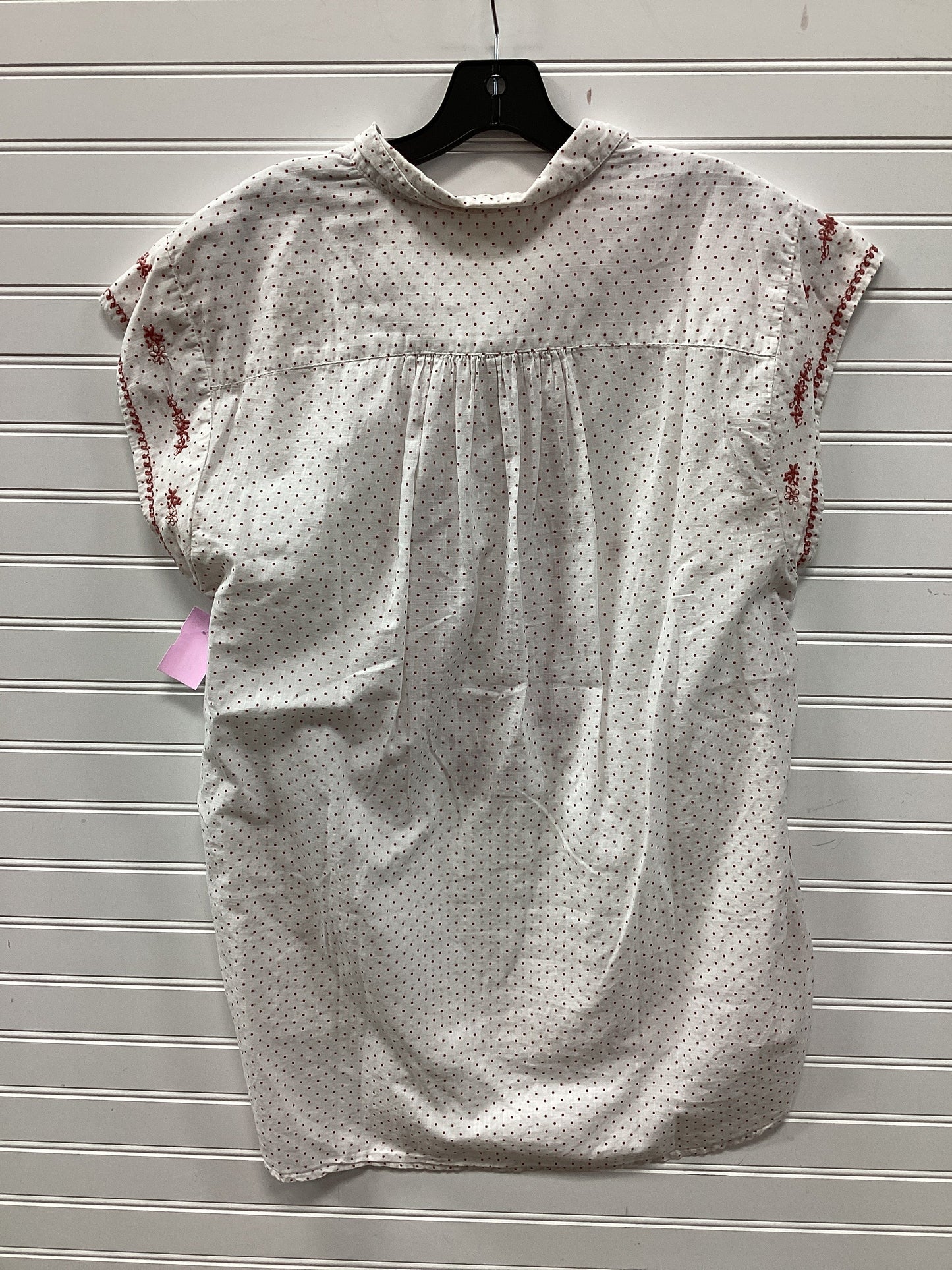 Top Sleeveless By Maeve In White, Size:L
