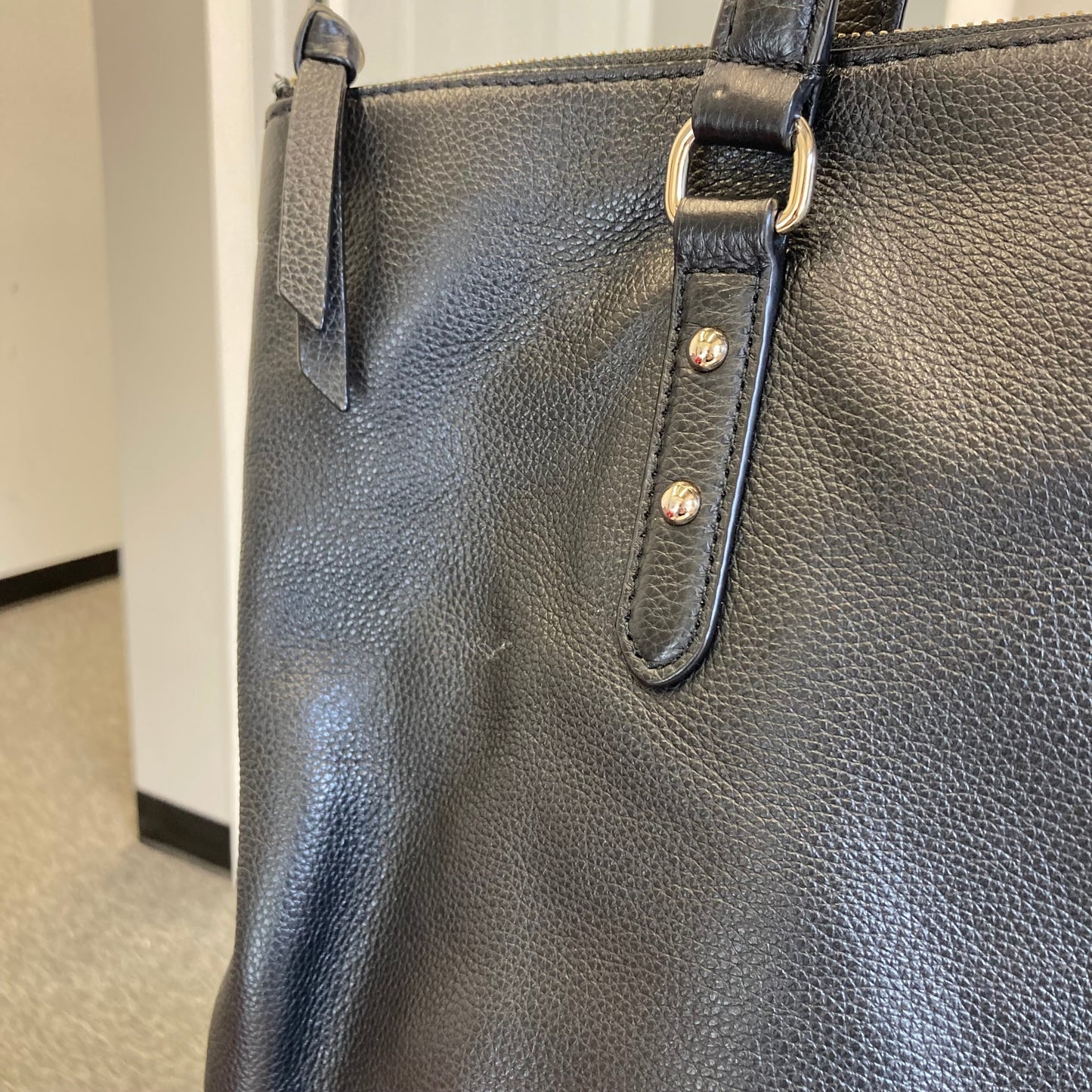 Handbag Designer By Kate Spade In Black, Size:Large