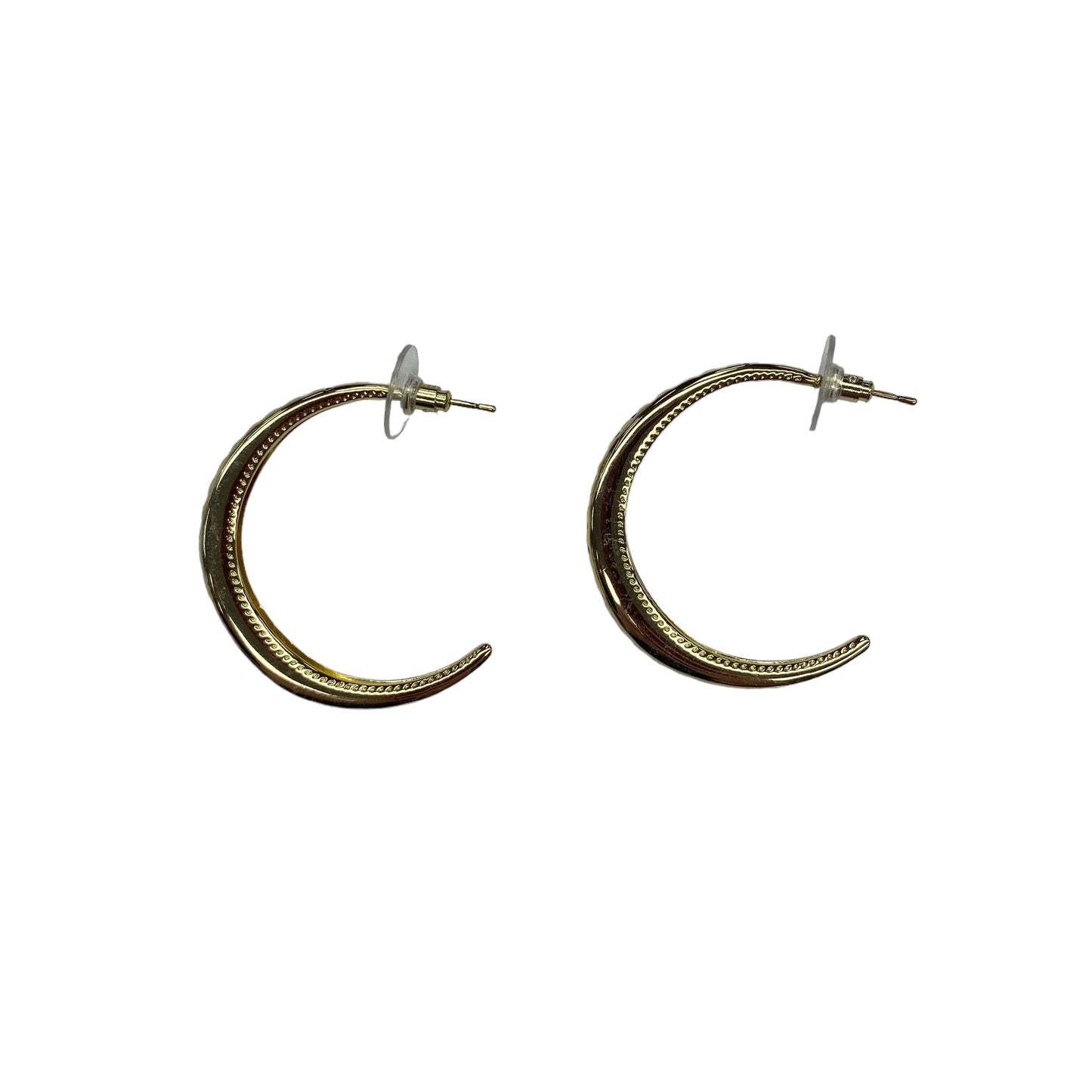 GOLD EARRINGS HOOP by CLOTHES MENTOR