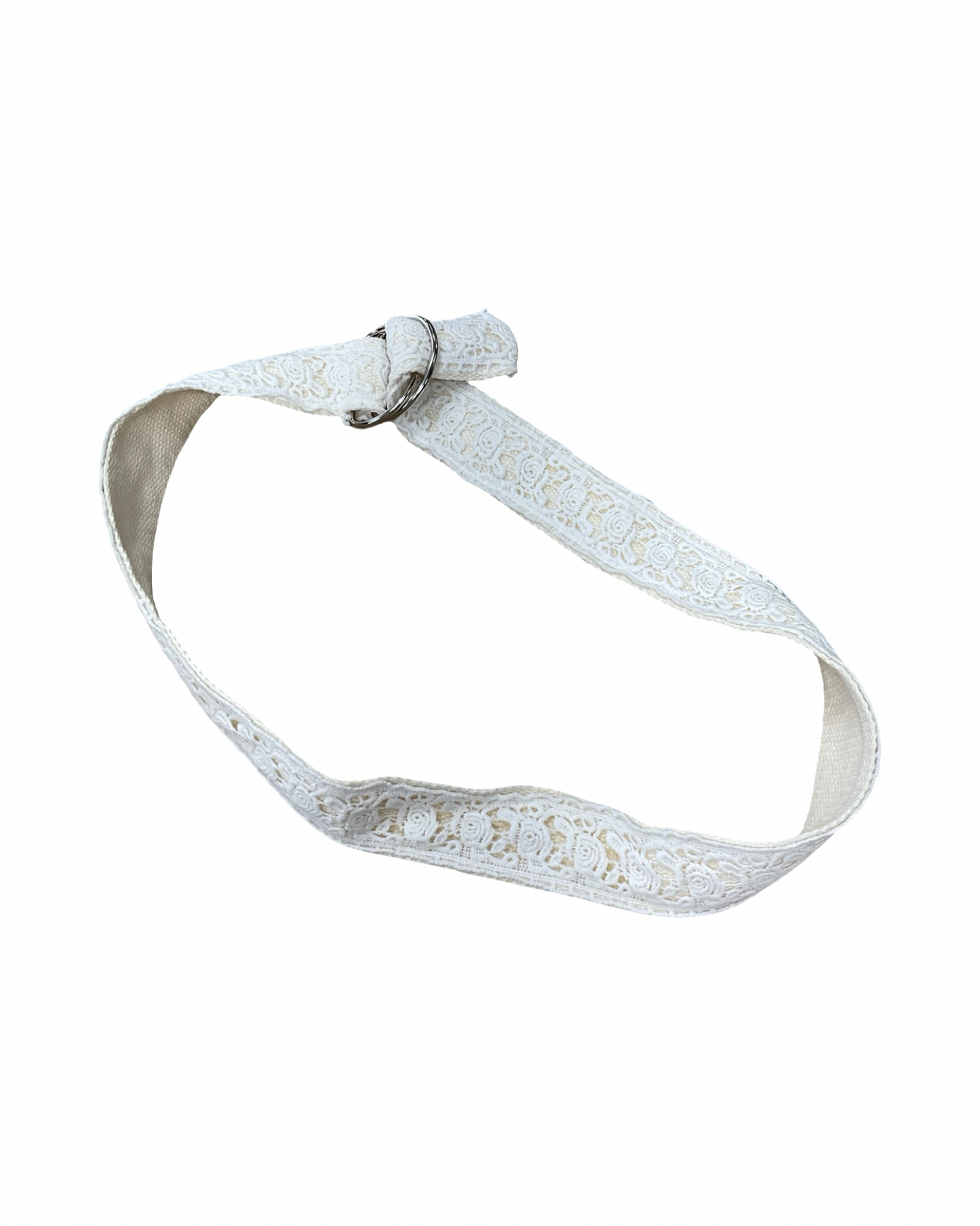 Belt By Clothes Mentor In Cream