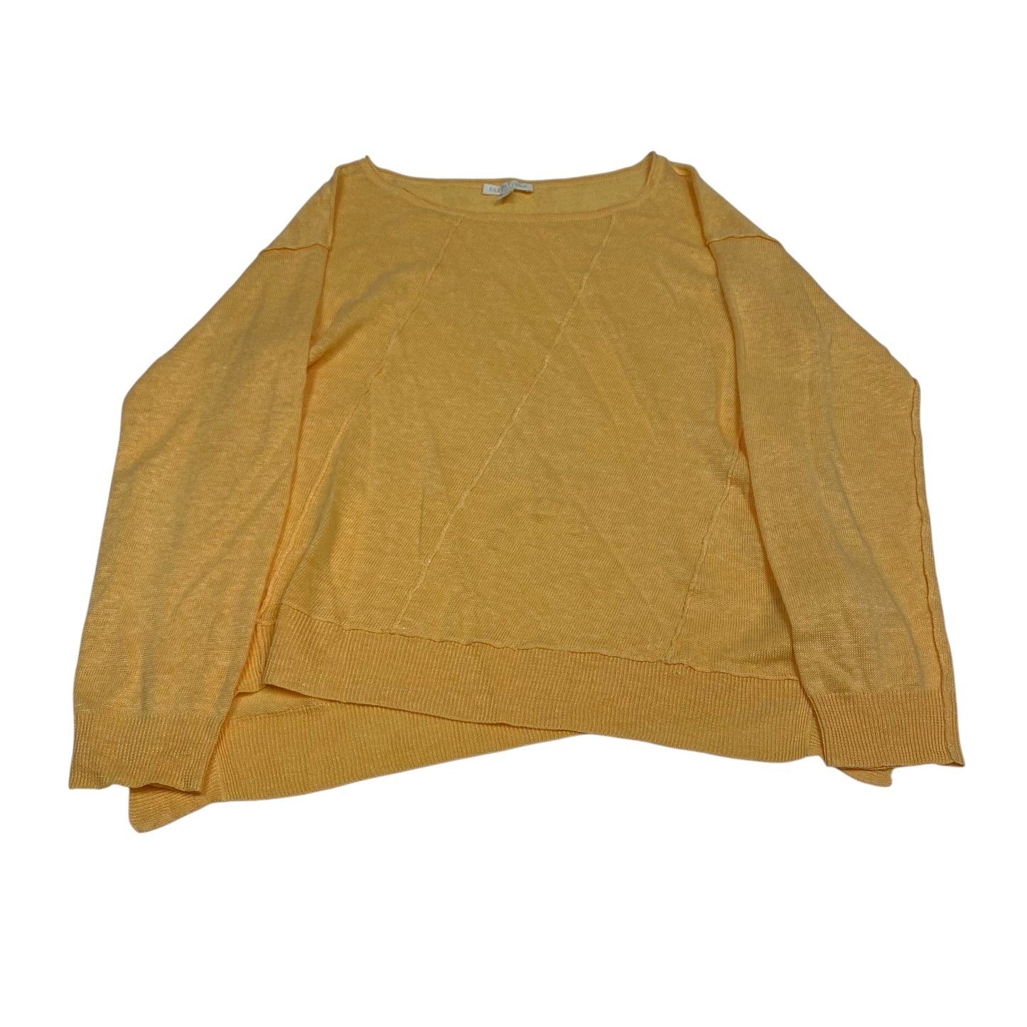 Top Ls By Eileen Fisher In Orange, Size:Mp