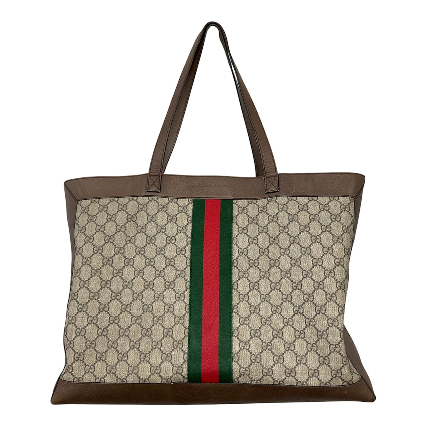 Tote Luxury Designer By Gucci, Size: Large