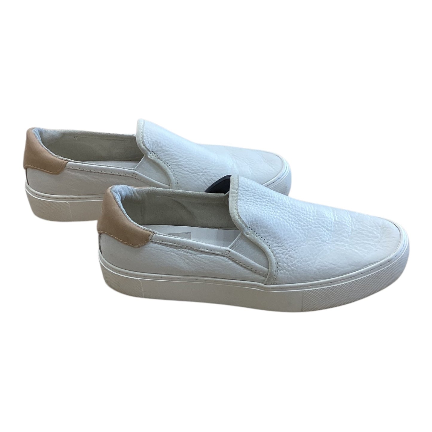 Shoes Designer By Ugg In Cream & Tan, Size:8.5