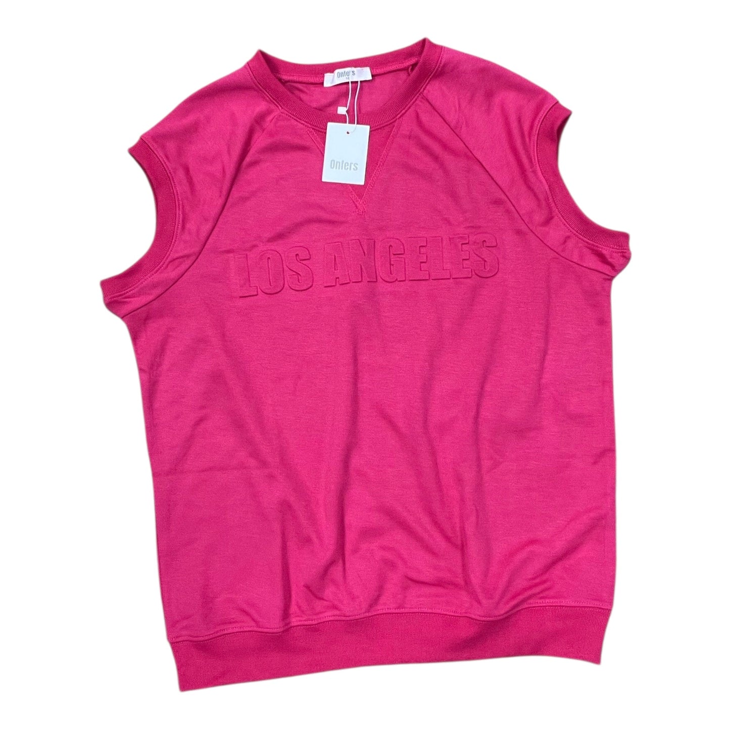 Top Ss By Clothes Mentor In Pink, Size:M