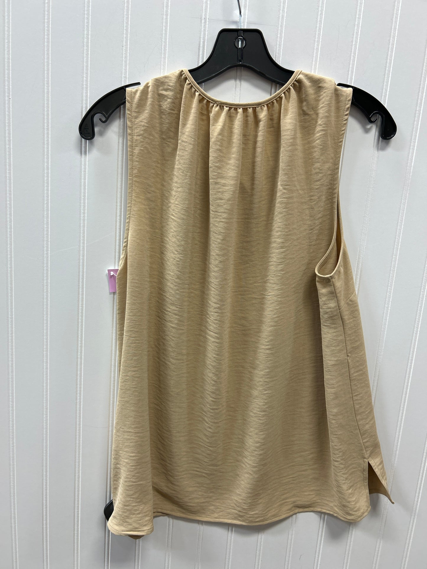Top Sleeveless By Michael By Michael Kors In Gold, Size:L