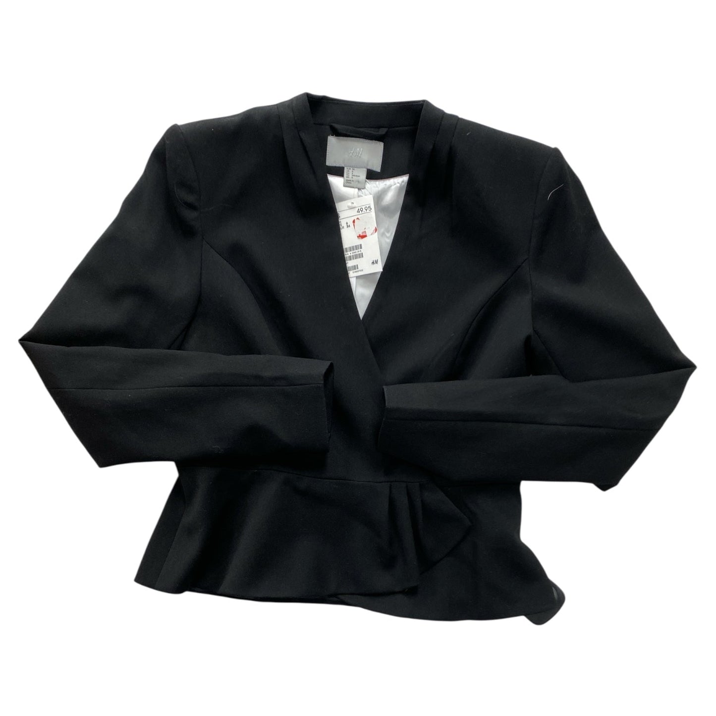 Blazer By H&M In Black, Size:6