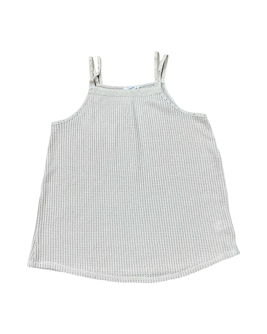 Top Sleeveless By Maurices In Tan, Size:M