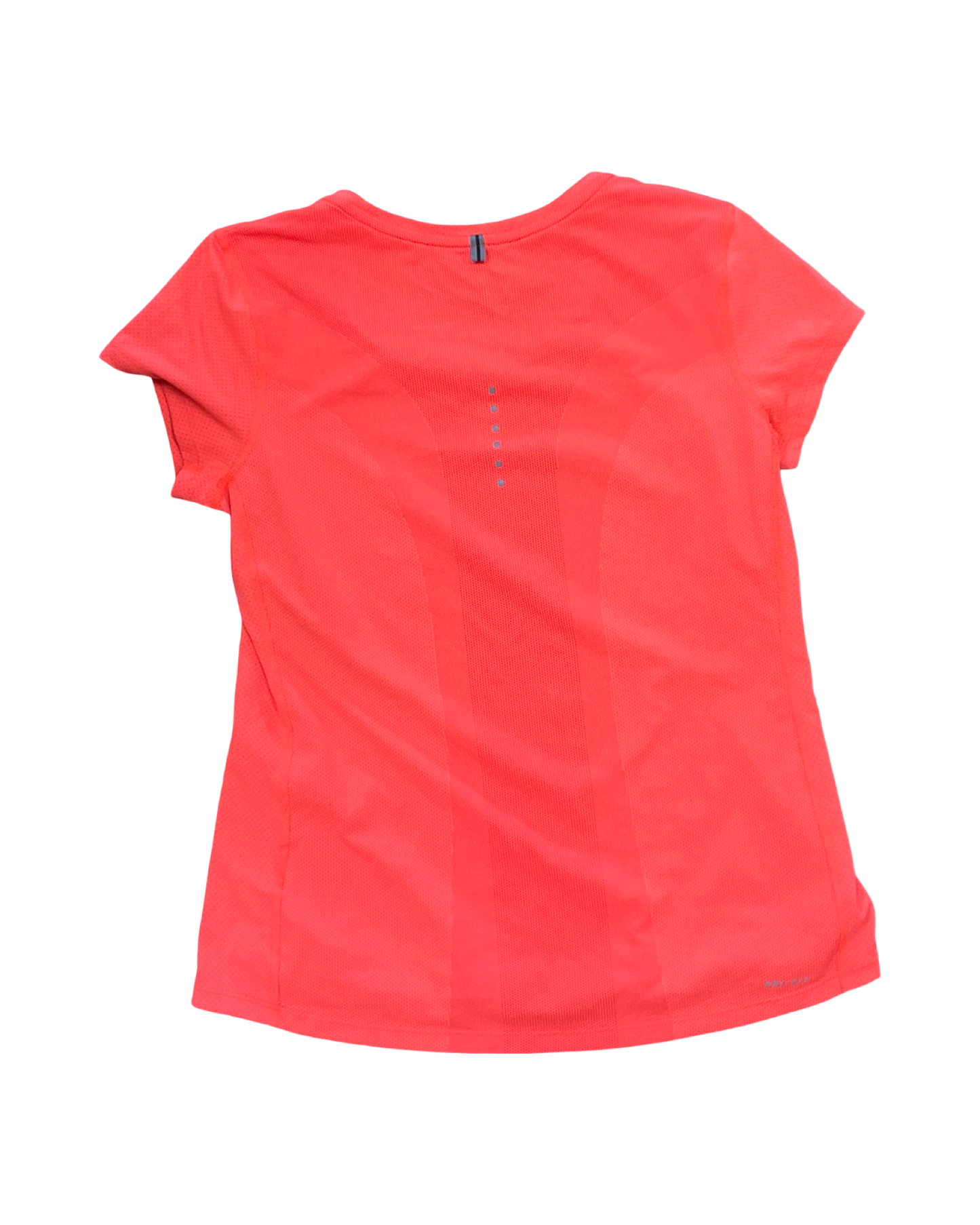Athletic Top Ss By Nike In Orange, Size:M