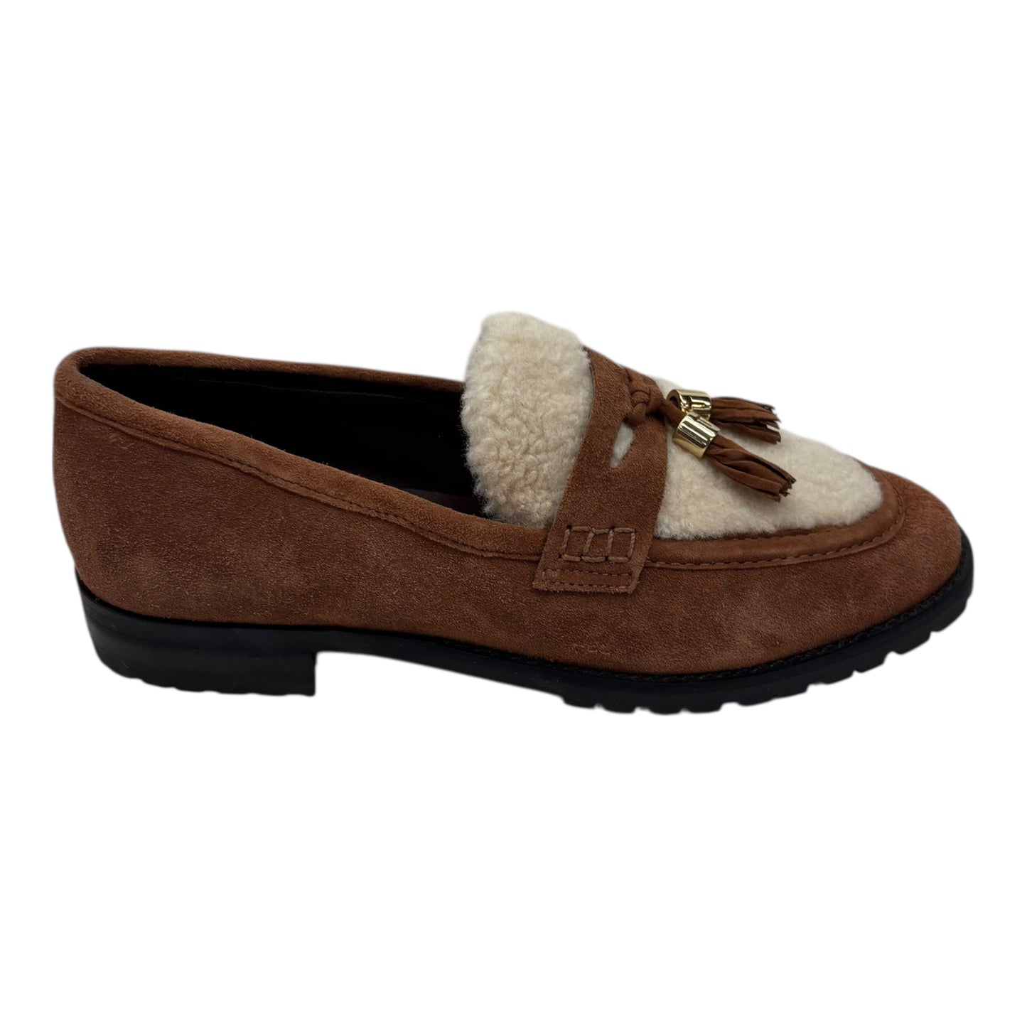 Shoes Flats By Talbots In Brown, Size:7.5