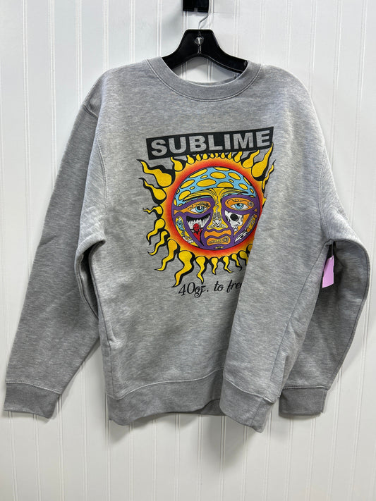 Top Ls By Clothes Mentor In Grey, Size:L