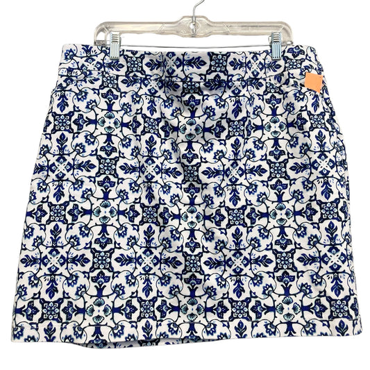 Skort By Croft And Barrow In Floral Print, Size:18