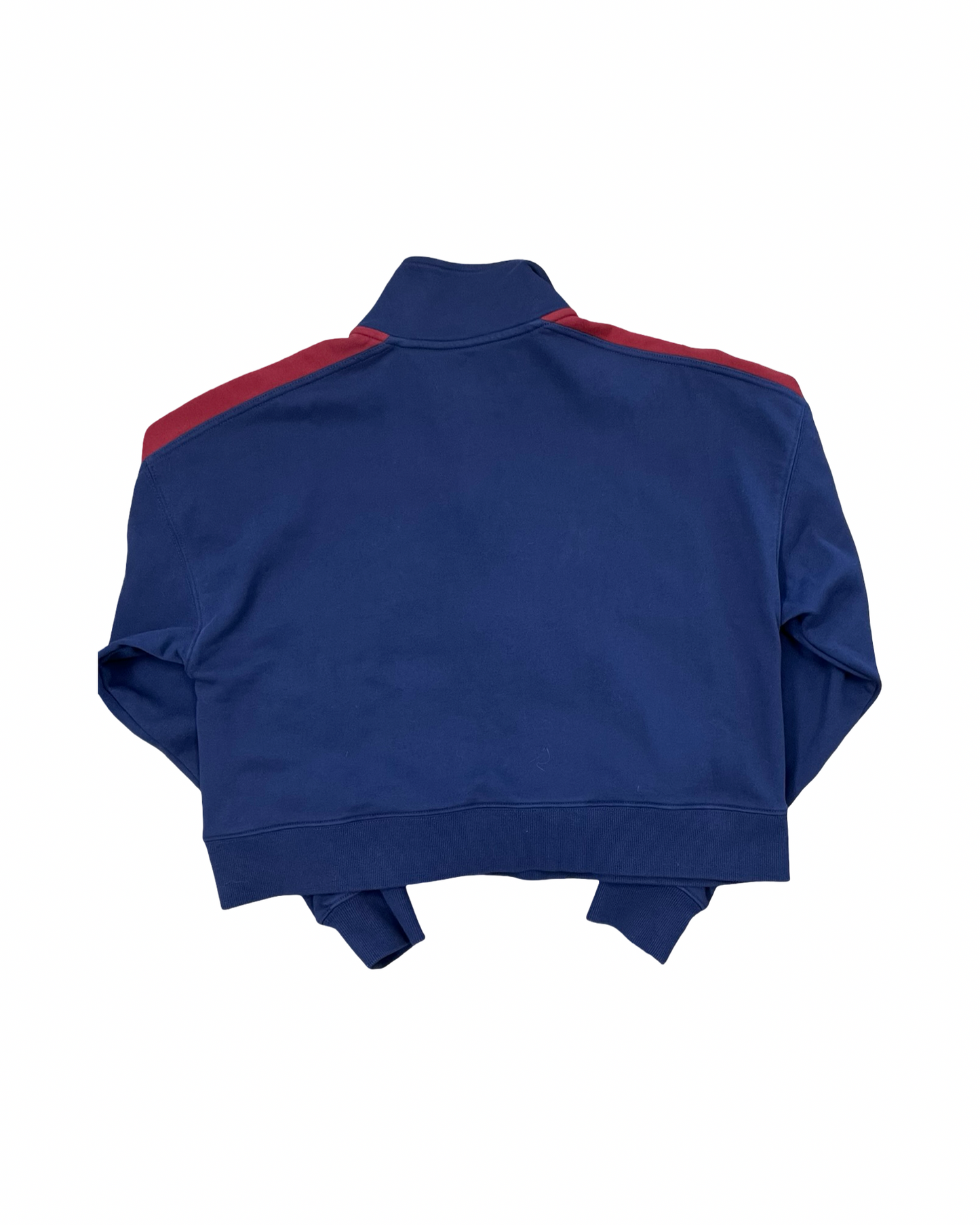 Sweatshirt Hoodie By Fabletics In Blue & Red & White, Size:L