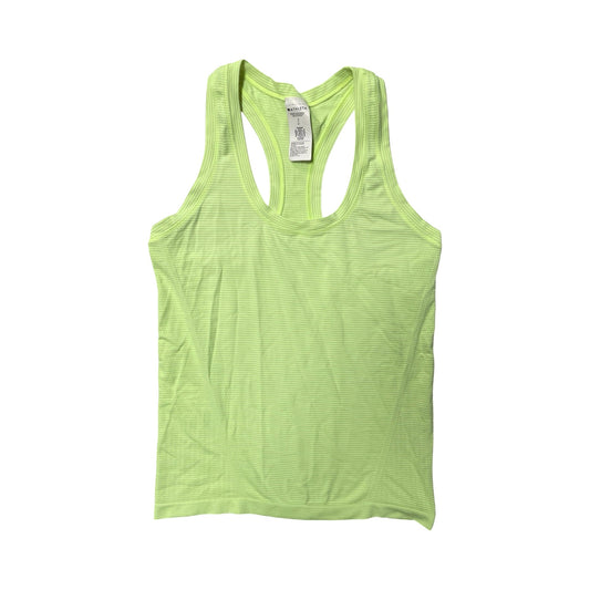 Athletic Tank Top By Athleta In Yellow, Size:S