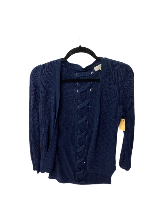 Sweater Cardigan By  Cmc In Navy, Size:S