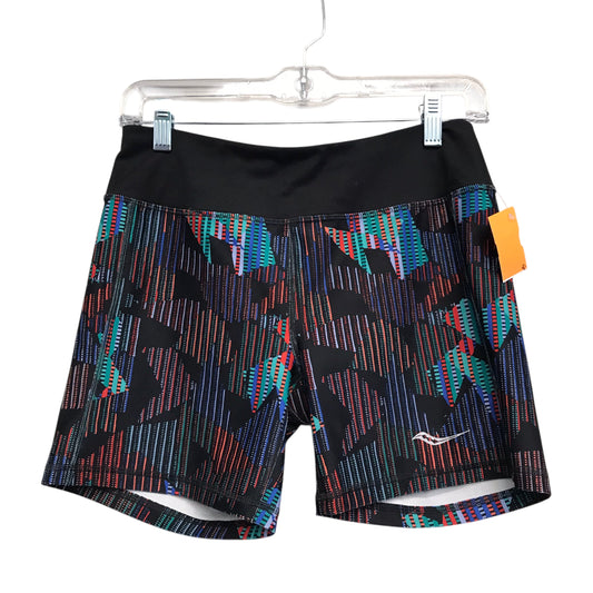 Athletic Shorts By Saucony In Multi, Size:L