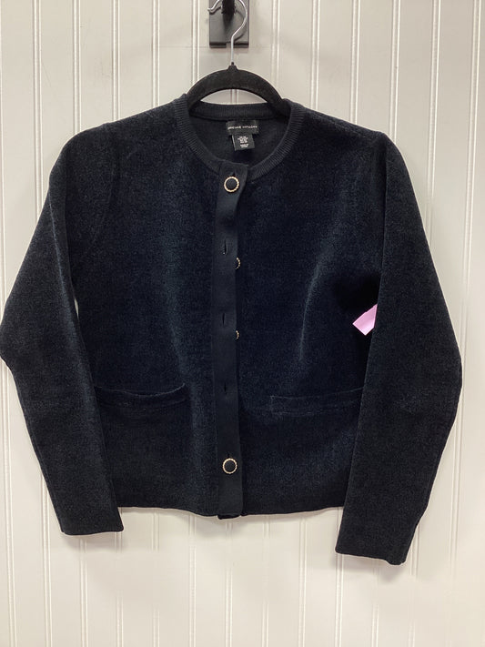 Blouse Ls By Adrienne Vittadini In Black, Size:Xs