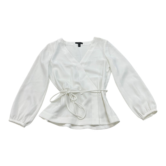 Top Ls By J. Crew In White, Size:00