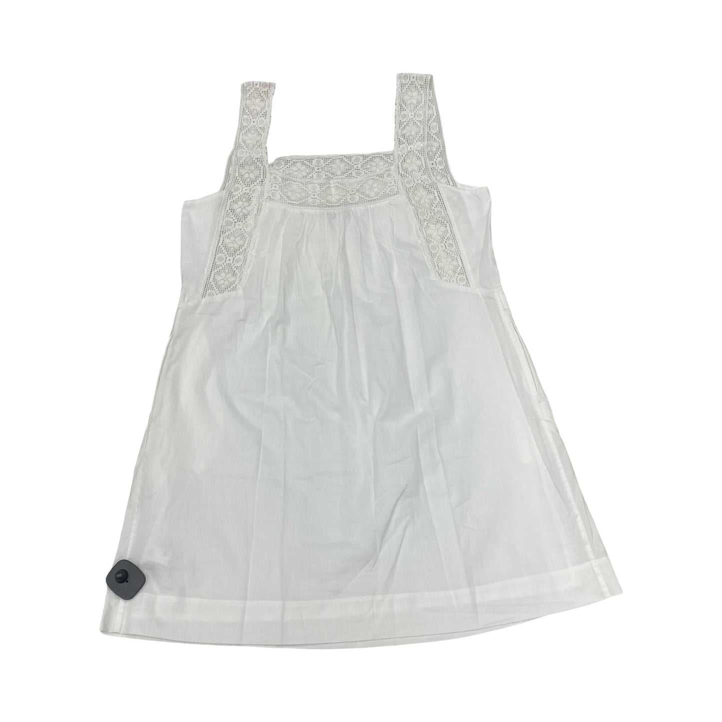 Dress Casual Midi By Madewell In White, Size:M