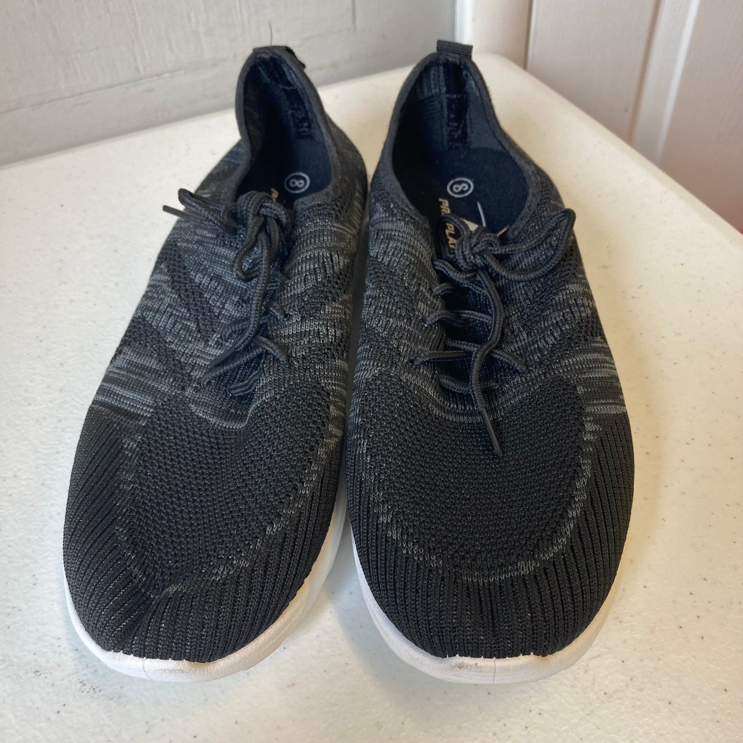 Shoes Sneakers By Pro Player In Black & White, Size:8