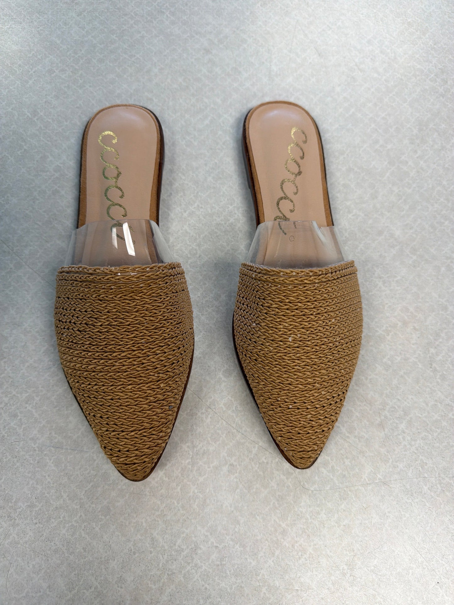 Shoes Flats By Clothes Mentor In Tan, Size:7