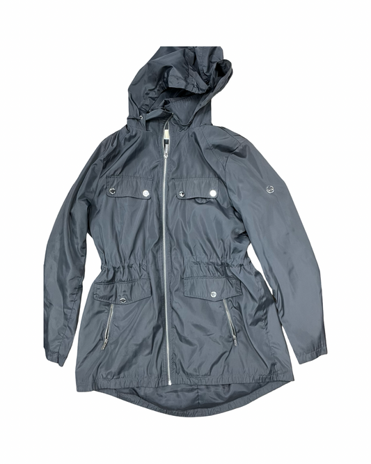 Coat Raincoat By Michael By Michael Kors In Grey, Size:L