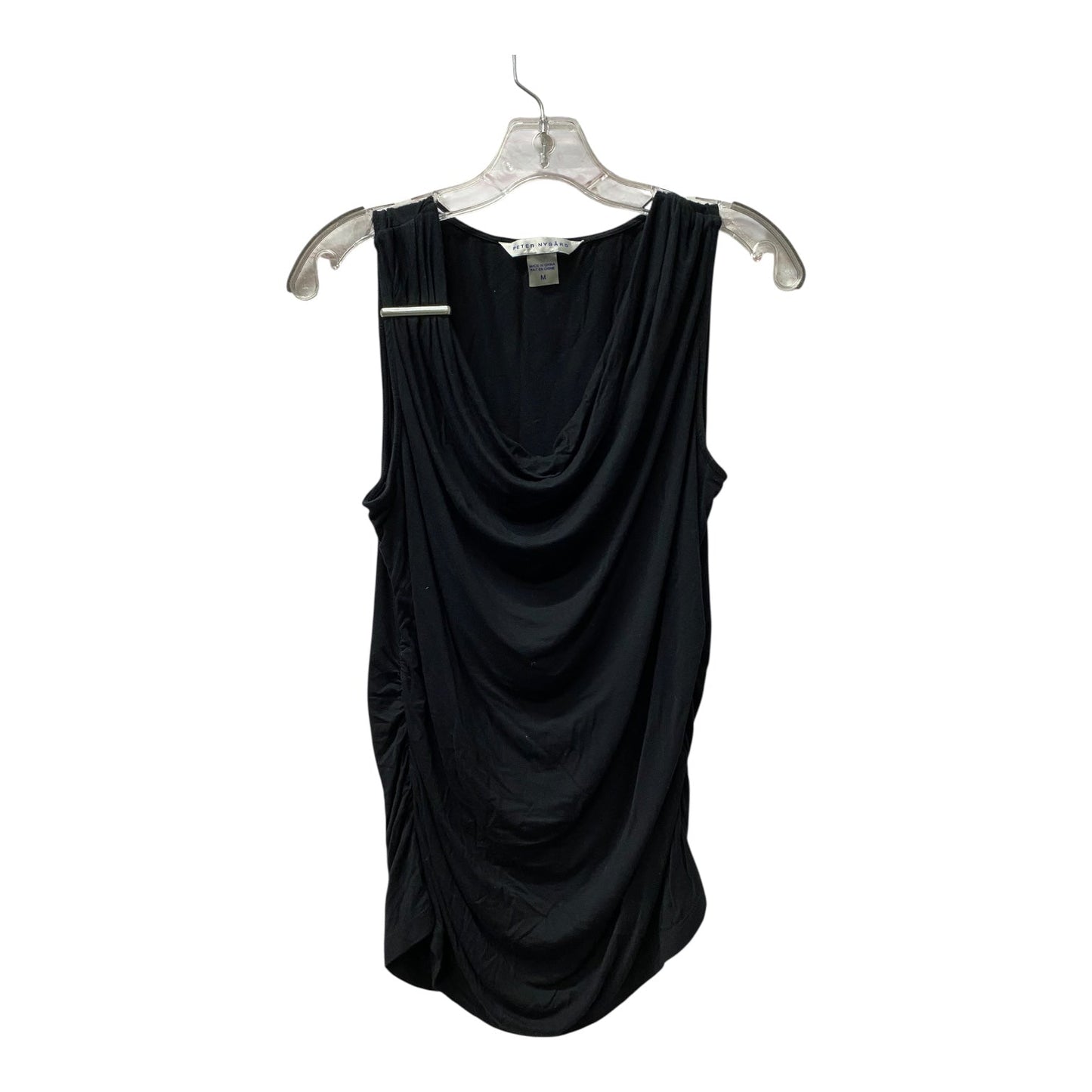 Top Sleeveless By Peter Nygard In Black, Size:M